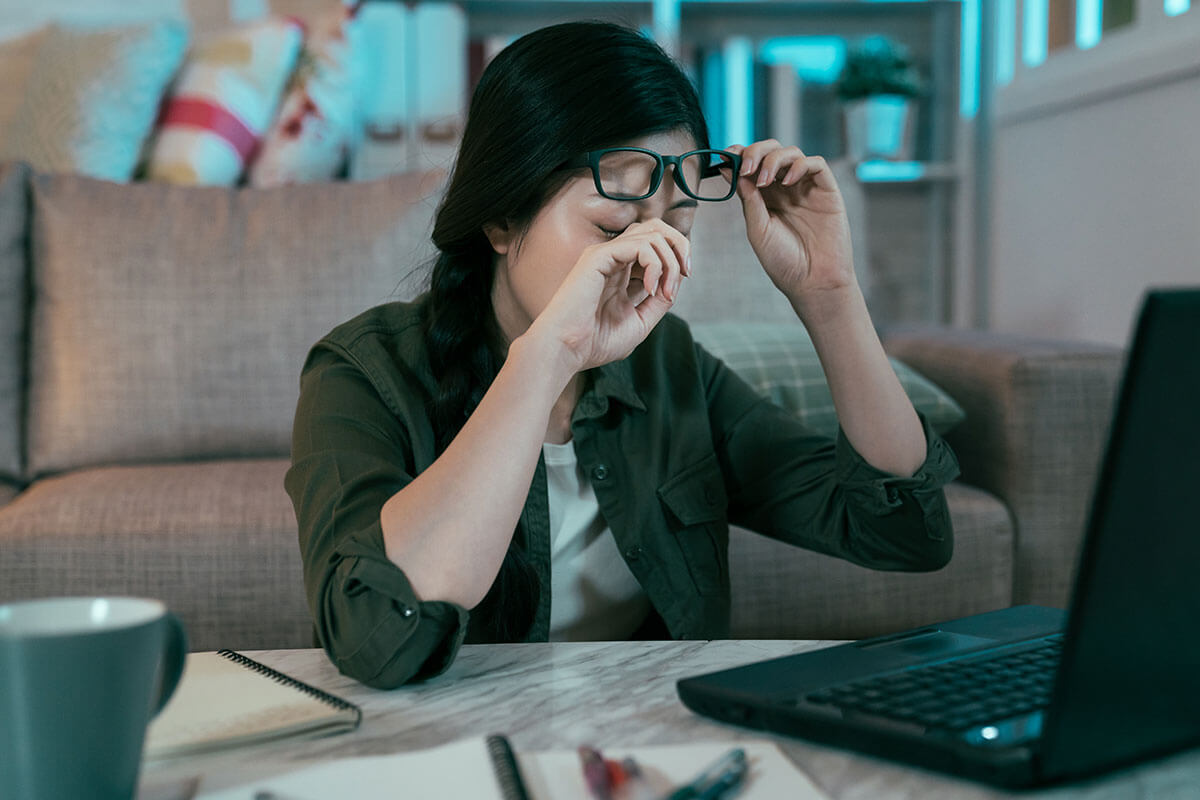 suy giảm trí nhớ không tập trung làm việc